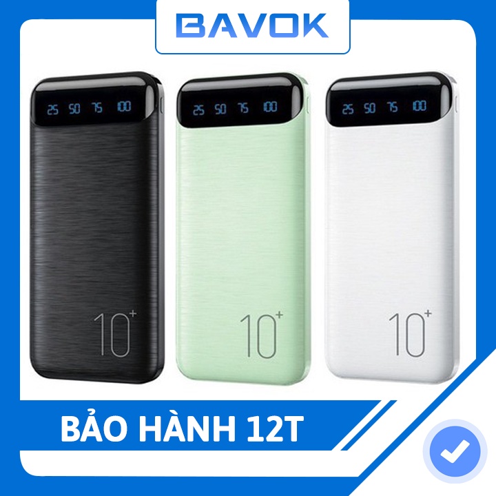 Sạc dự phòng tích hợp màn hình Led Dung Lượng 10000MAH - 20000 mAH WK-161