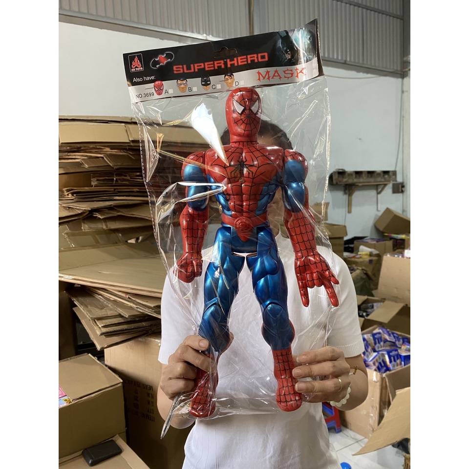 Siêu nhân người nhện cho bé loại to có pin "GYCY STORE"