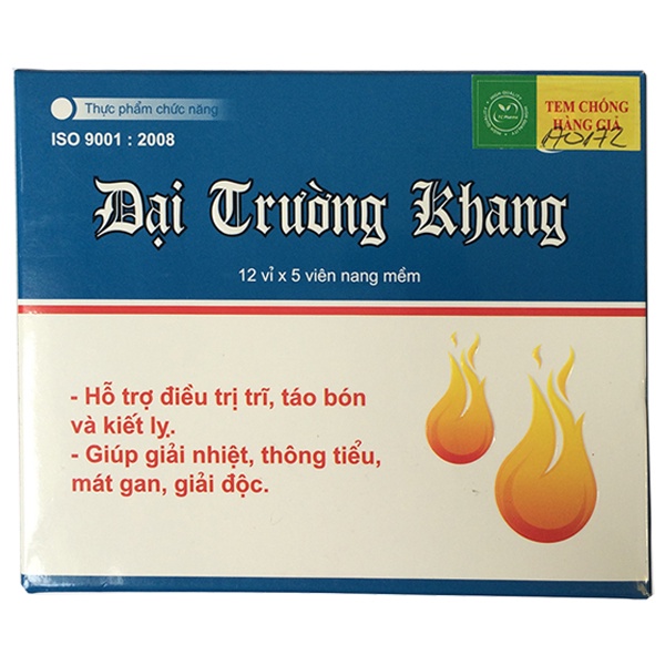 Đại trường khang - Hỗ trợ bệnh trĩ và táo bón