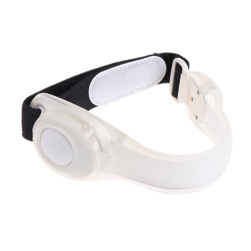 Băng Đeo Cánh Tay An Toàn Có Đèn LED Phát Sáng Trong Bóng Tối Khi Chạy Bộ