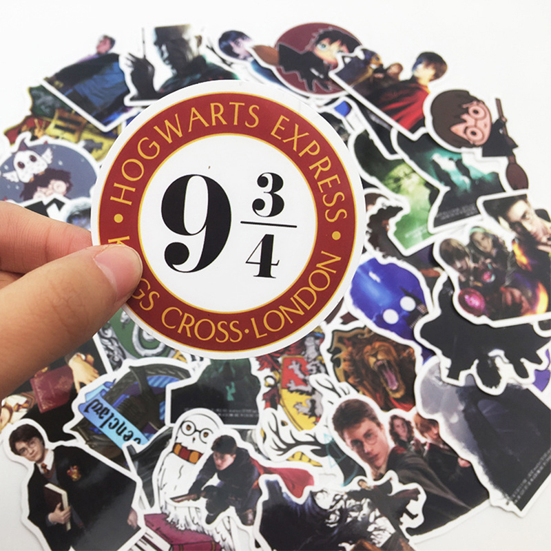 (Prosperityu2) 50pcs Harry Potter Stickers