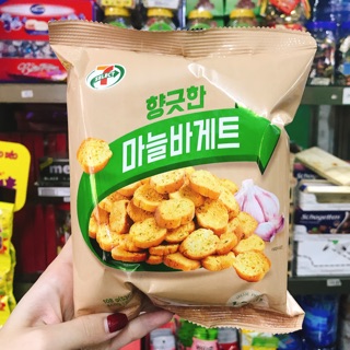 BÁNH MÌ SẤY BƠ TỎI HÀN QUỐC GÓI 108G