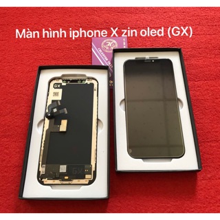 Màn hình iphone X zin oled hiệu GX đẹp như zin theo máy