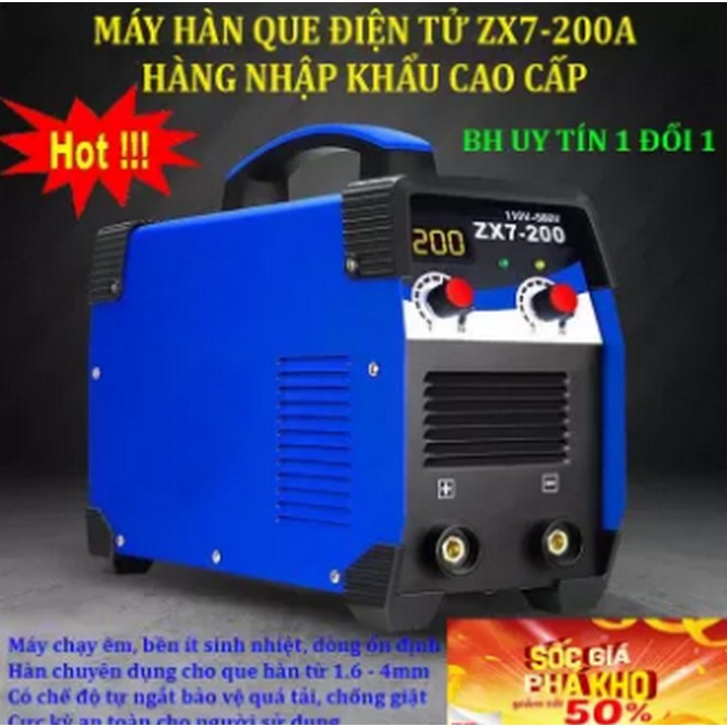 Máy hàn mạch điện tử mini , May han mag - CHỌN NGAY MÁY HÀN QUE ĐIỆN TỬ ZX7-200A,Tặng kính hàn điên tử - Máy hàn HKNM Gi