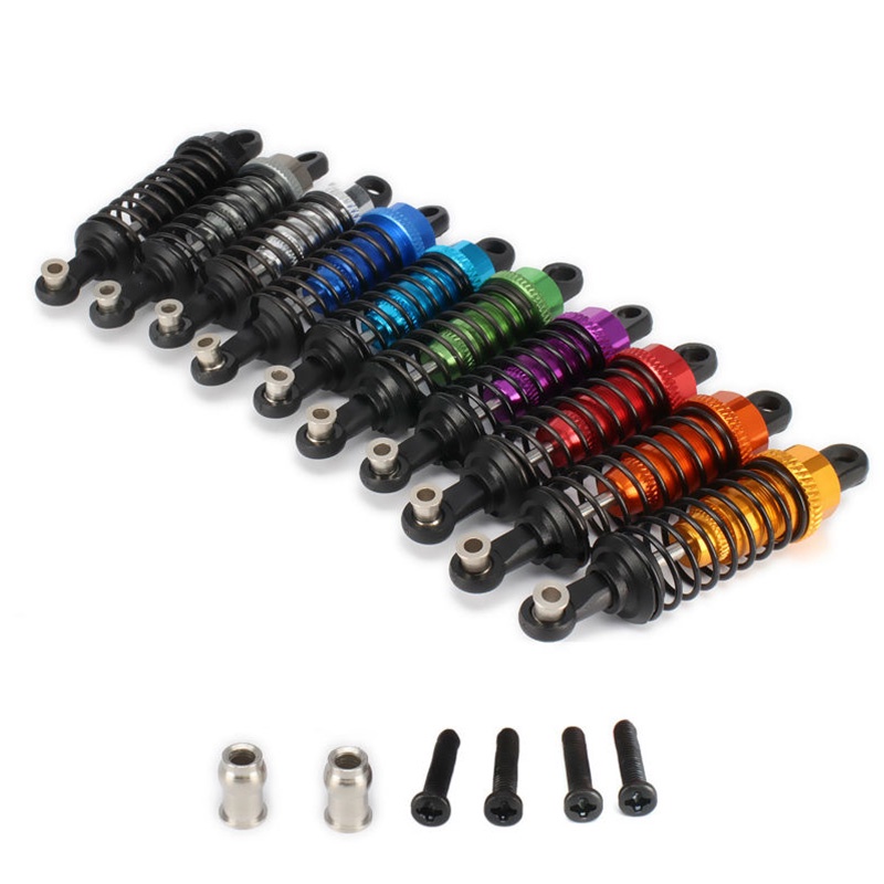 2 Phuộc Giảm Xóc 65Mm Cho Xe Điều Khiển Từ Xa WLtoys A959 A969 A979 K929 Hpi Hsp Traxxas Losi Tamiya 1 / 18
