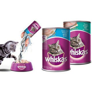 pate mèo lon Whiskas 400g