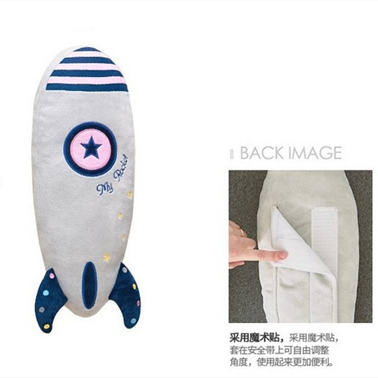 Vỏ Bọc Dây Đai An Toàn Xe Hơi Hình Búp Bê Hoạt Hình Dễ Thương Có Thể Điều Chỉnh