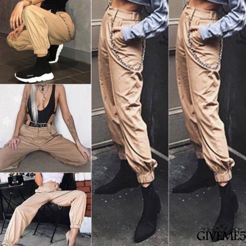 Quần Jogger lưng cao thời trang cho nữ