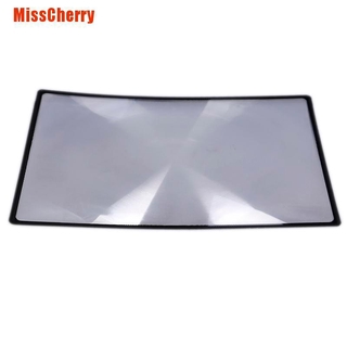 Kính Lúp PVC Phẳng Đọc Sách X3 A5