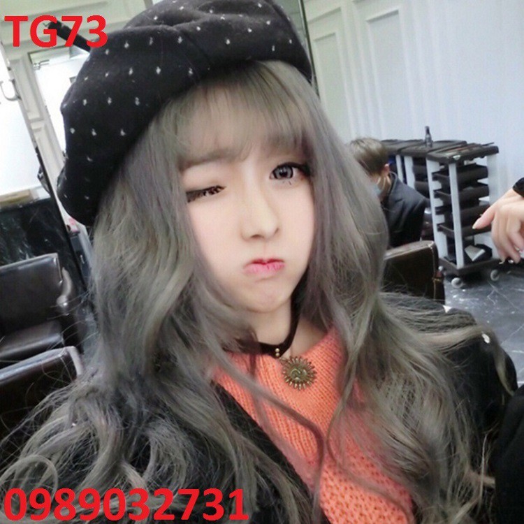 Tóc giả nữ hàn quốc + Tặng kèm lưới TG73