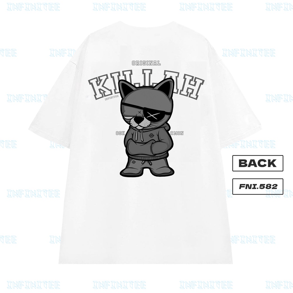 Áo thun INFINITEE Fni0582, Thun 100% Cotton - form rộng Unisex.