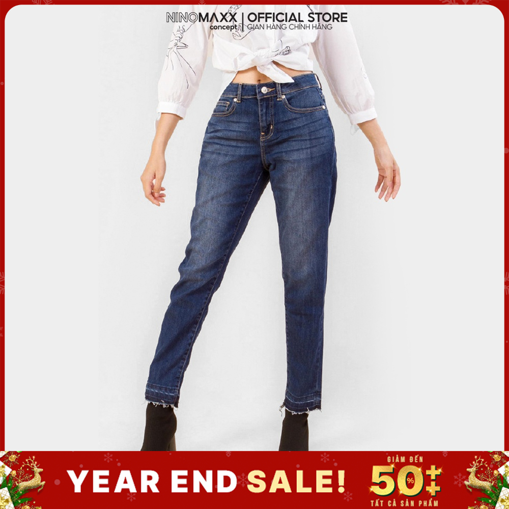 NINOMAXX Quần jean thời trang Nữ dài 1810121