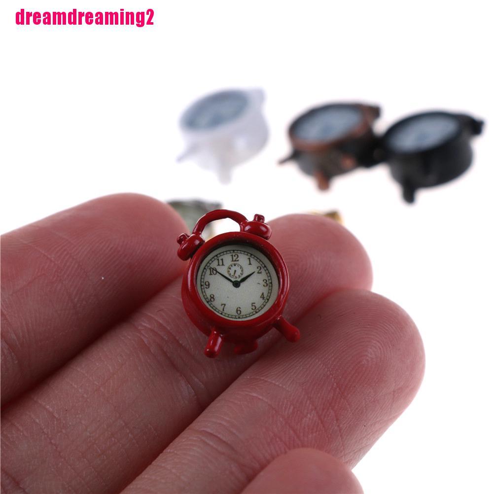 Đồng Hồ Báo Thức Tỉ Lệ 1 / 12 Trang Trí Nhà Búp Bê