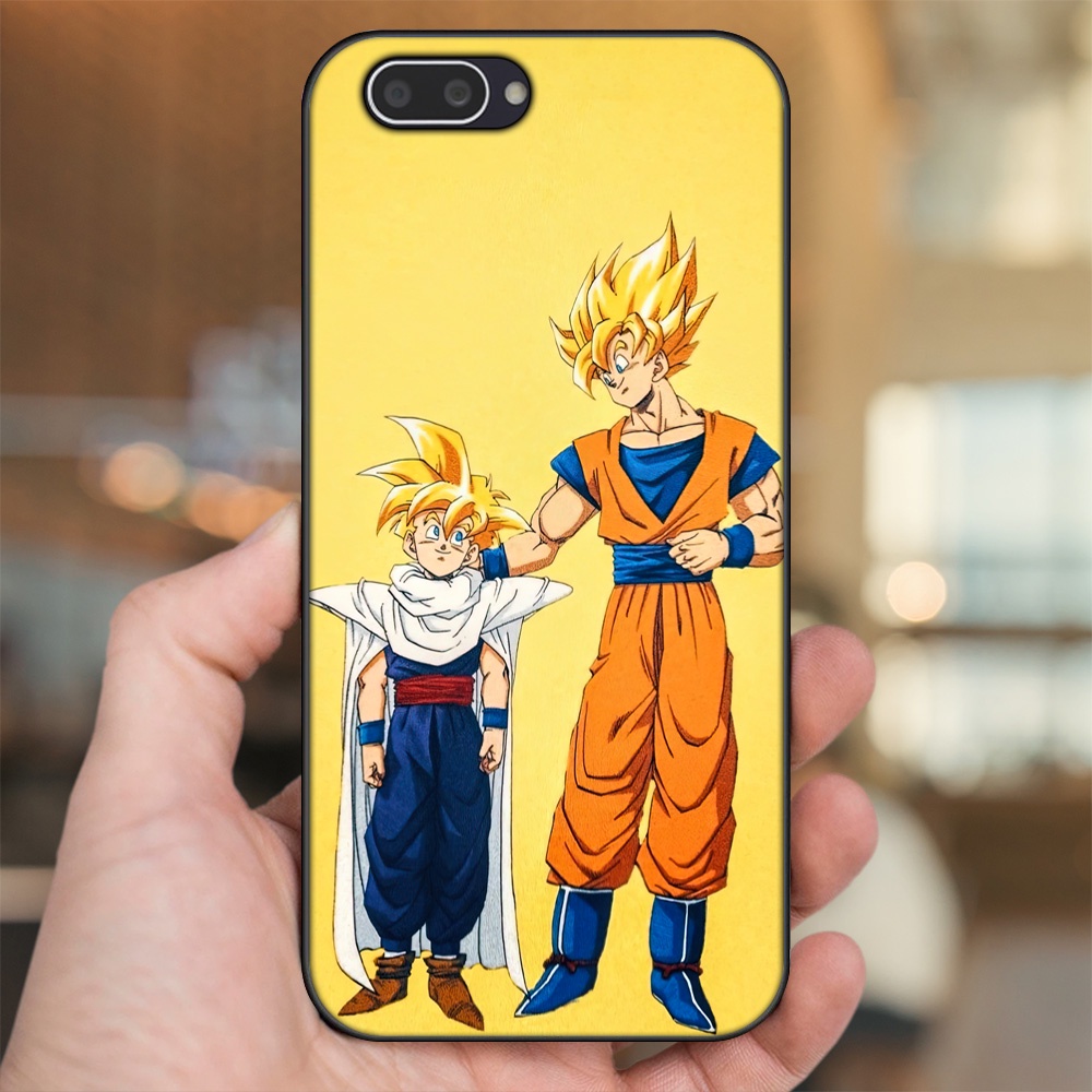 Ốp lưng Oppo A3S viền đen in hình Gohan Dragon Ball