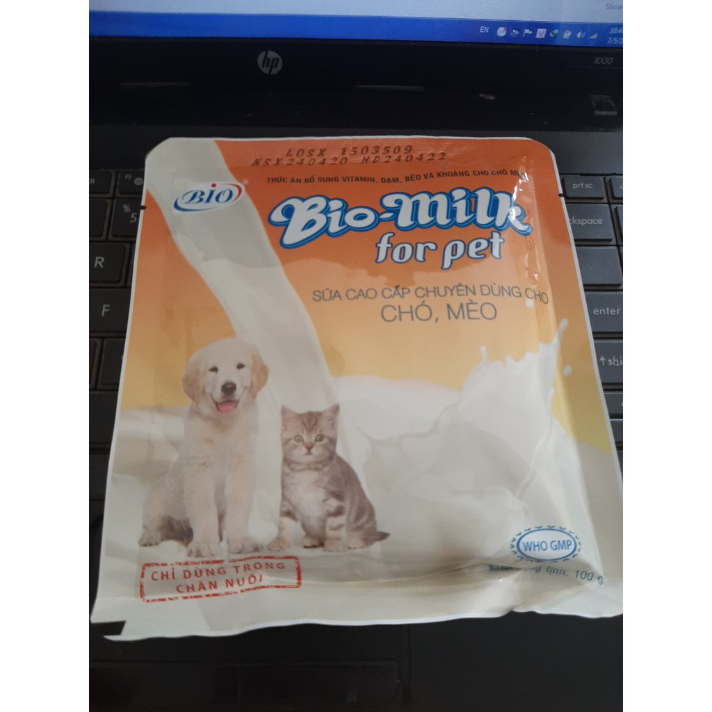 [Mã 159FMCGSALE giảm 8% đơn 500K] Sữa bột cho chó mèo con Bio-milk