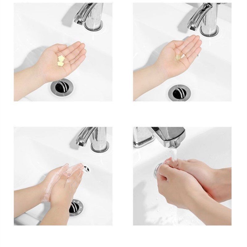 Xà phòng khô rửa tay , xà bông giấy mini hình trái táo nhiều mùi bỏ túi tiện lợi làm sạch vi khuẩn trong mùa dịch  XP001 | BigBuy360 - bigbuy360.vn