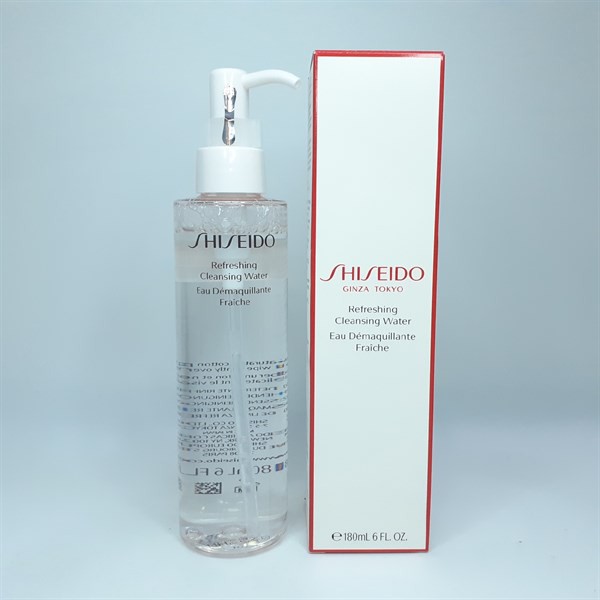 Nước tẩy trang Shiseido Refreshing Cleansing Water 180ml
