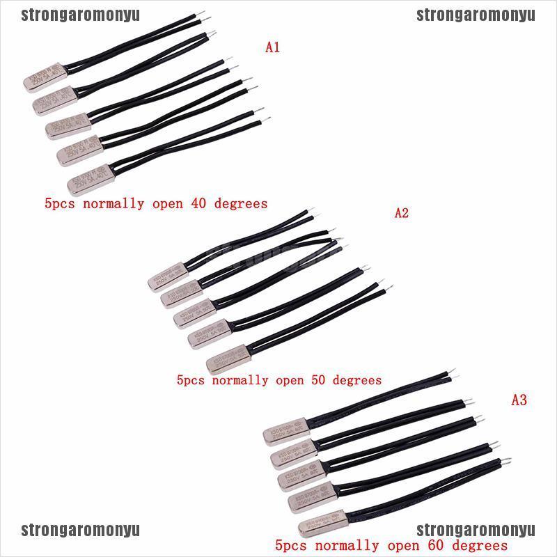 Bộ 5 công tắc điều khiển nhiệt độ Ksd9700 5a 250v