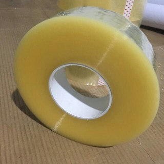 Giá siêu sốc: băng dính vàng đục đóng hàng 0.8kg 1 cuộn