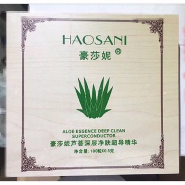 [ SALE MẠNH] Thải Chì Haosani hộp 100 viên