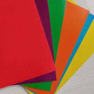 Giấy màu thủ công học sinh (có keo)