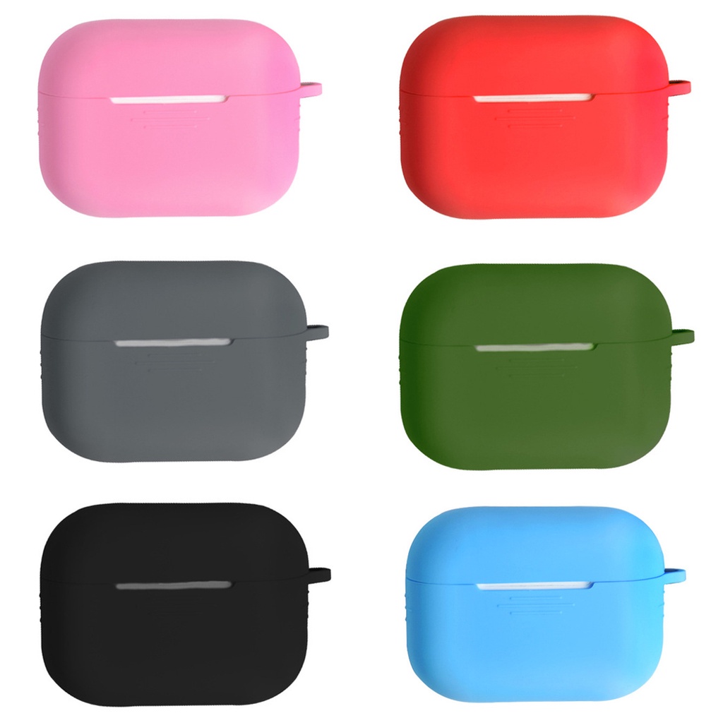Vỏ bao Airpods1/2 , Airpods Pro,  Pro 4 túi đựng bảo vệ airpod kèm móc khóa