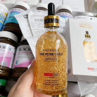 Serum tinh chất vàng 24k úc 100ml dưỡng ẩm, căng bóng da csd01