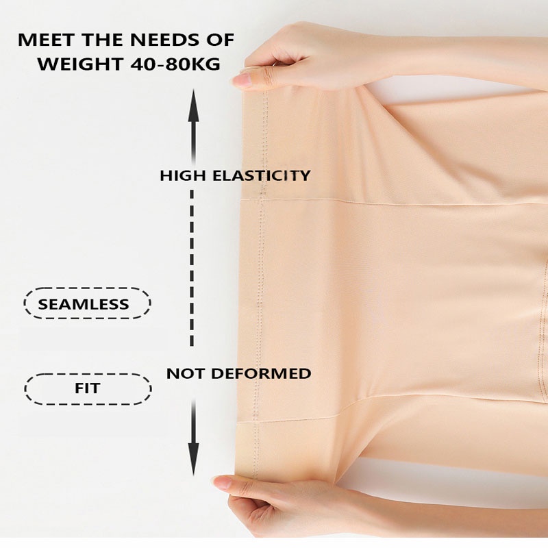 Quần Bảo Hộ Hai Lớp Lưng Cao Ôm Dáng Thời Trang Mùa Hè Cho Nữ