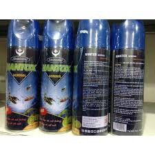 Thuốc xịt ruồi muỗi kiến gian hương chanh AEROSOL 400 ml