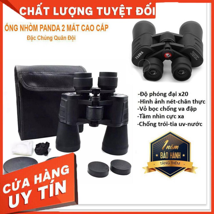 HÀNG CAO CẤP -  ⚡Ống ngắm, Ống nhòm PANDA (Binnocular) 2 mắt du lịch ngắm cảnh - Bảo hành uy tín 👉 HD Plaza  - Hàng Cao