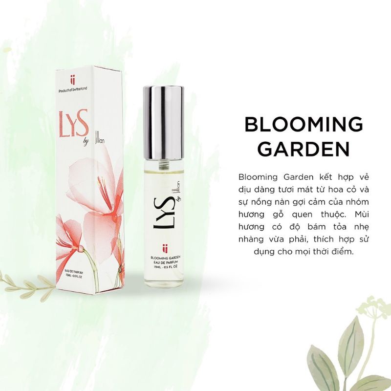 Nước hoa Lys by Jillian chai 15ml