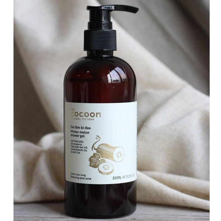 Gel Tắm Bí Đao Cocoon Winter Melon Shower 300ml