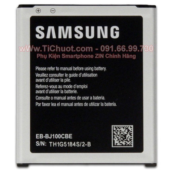 Pin Galaxy J1 EB-BJ100CBE 1850mAh ZIN Chính Hãng