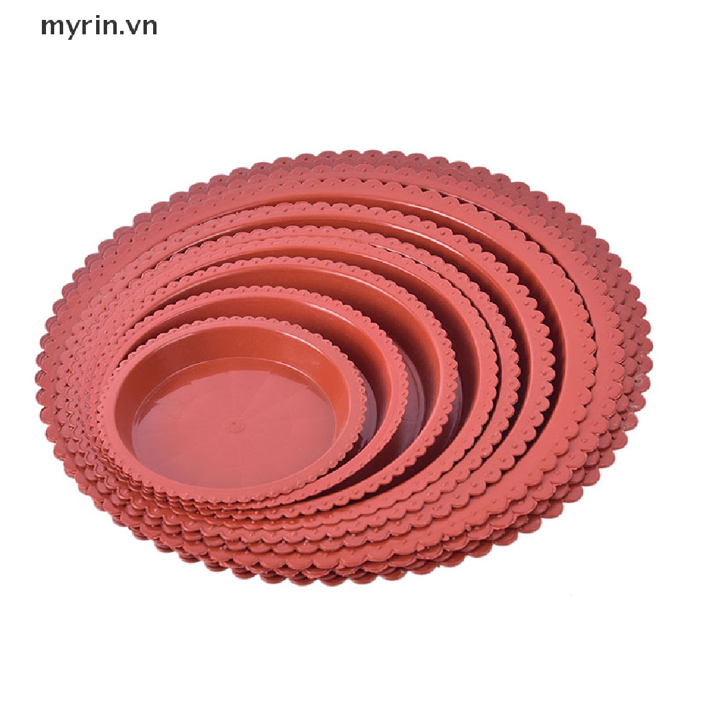 Khay Nhựa Tròn Cỡ Nhỏ / Trung Bình / Nhỏ / Vừa / Lớn Đựng Nước Sốt Tiện Dụng