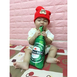 GỐI ÔM 3D CHAI BIA