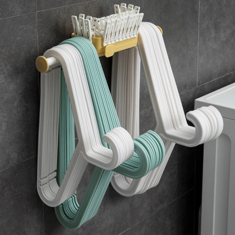 Thanh treo móc quần áo Gắn Tường Có Thể Thu Gọn Tiện Dụng