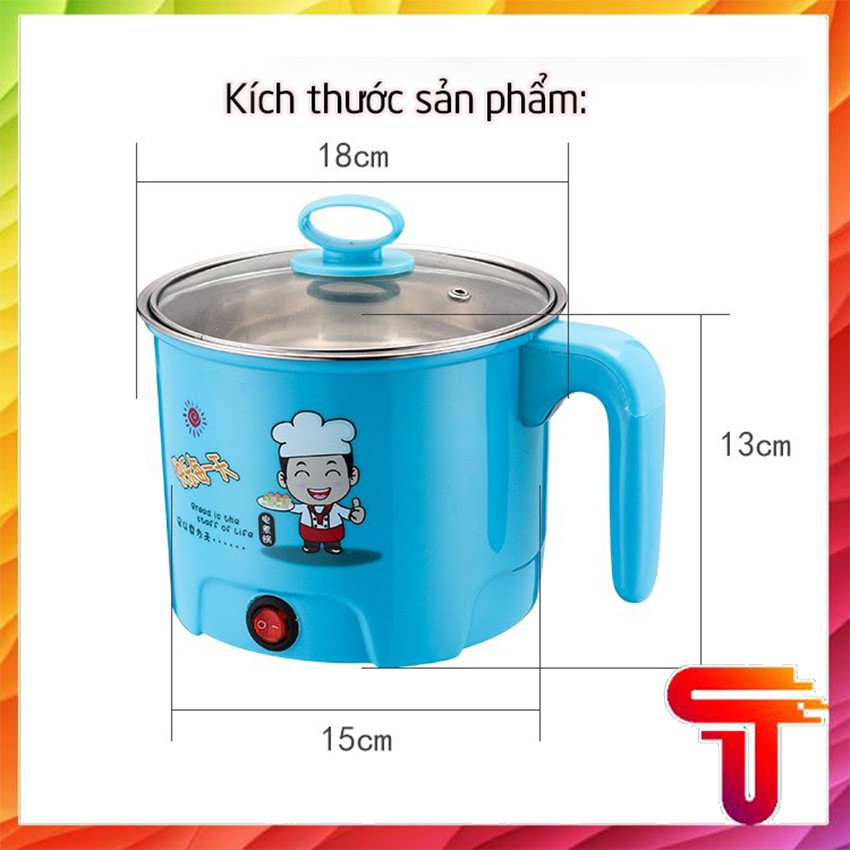 Ca Nấu Mì Bằng Điện Siêu Tốc Hành 18 cm Chính Hãng Tanosa T3B3