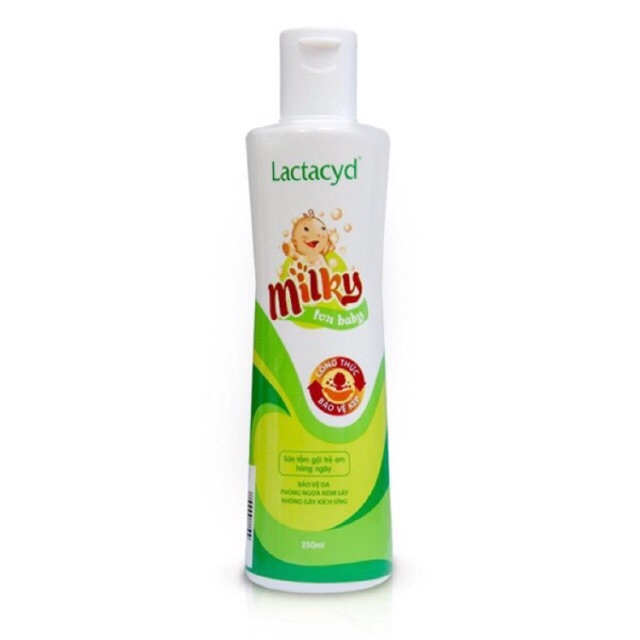 Sữa tắm gội Lactacyd Milky 250ml