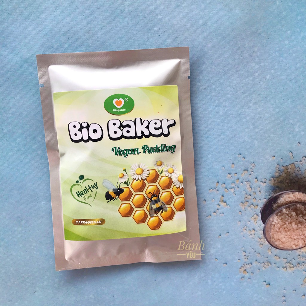 Bột thạch Carrageenan Bio Baker xuất xứ Philippines làm thạch pudding..