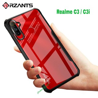 Ốp lưng Oppo Realme C3 / C3i 💝FREESHIP Từ 50k💝 chống sốc thể thao lưng trong viền màu kiểu dáng xundd chống ố vàng