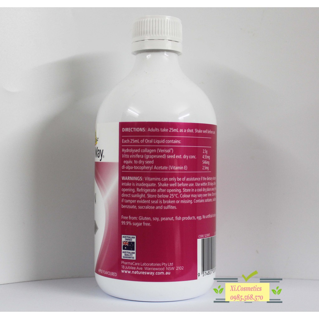 Nước uống Beauty Collagen Liquid 500ml của Úc | BigBuy360 - bigbuy360.vn