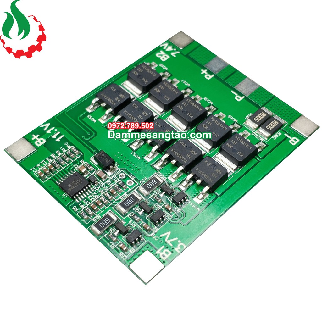 Mạch 3S 12V 30A BW bảo vệ pin Li-ion 3.7V