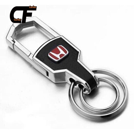 Móc Chìa Khóa Logo Bề mặt da Theo Hãng Xe Toyota  Hyundai Kia  Mazda Mitsubishi Ford Chevrolet  Honda Nissan