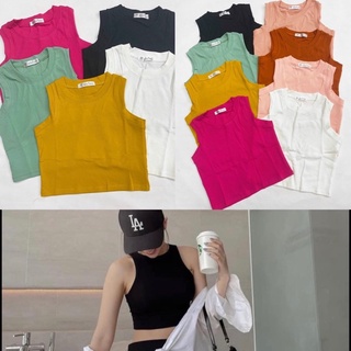 Áo thun ba lỗ croptop