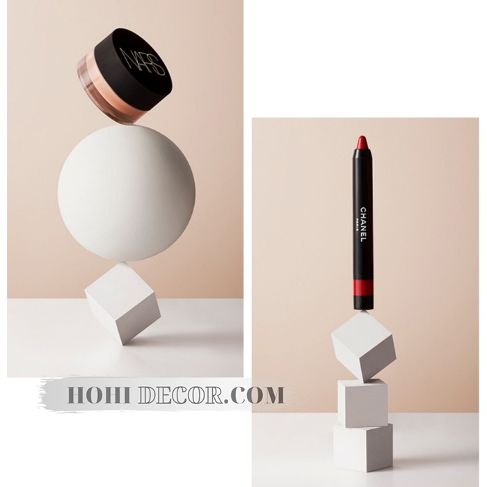Khối Hình Học Chụp Ảnh Bằng Xốp Mịn, Hình Hộp Trắng Decor Chụp Hình Sản Phẩm, Phụ Kiện Trang Trí - Shop Hohi Decor