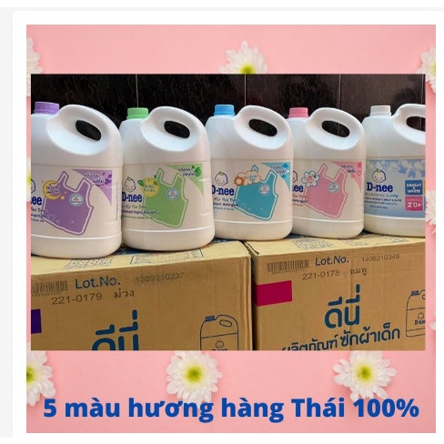 Nước giặt Dnee 3000ml - Giặt xả quần áo cho trẻ sơ sinh