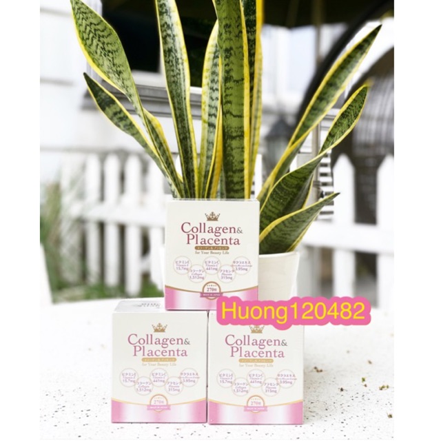 Viên Uống Hỗ Trợ Trắng Da Collagen Placenta 5 in 1 ( Date 2023)