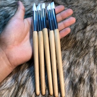 Bộ cọ trang trí nail silicon