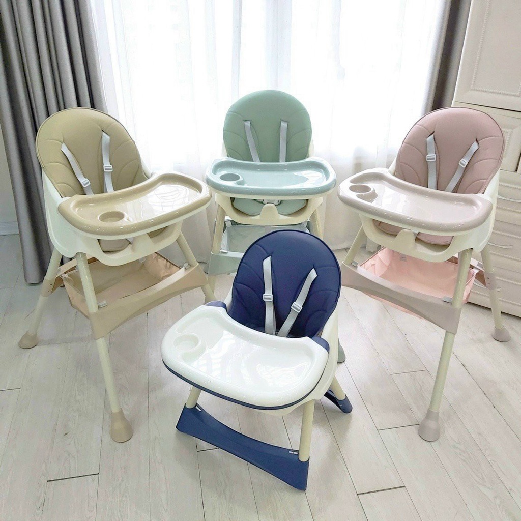 Ghế ăn dặm không bánh xe cho bé UMOO mẫu mới nhất