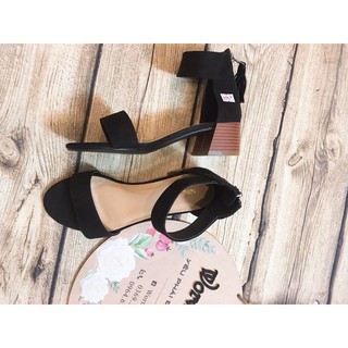 SANDAL DA LỘN KHÓA GÓT SAU - 4CM